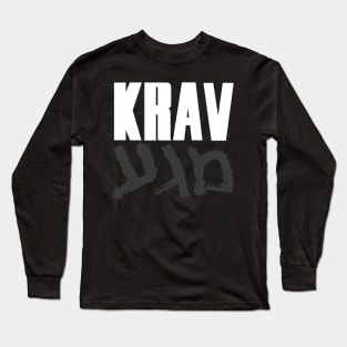 Krav Magakira - Black v2 Long Sleeve T-Shirt